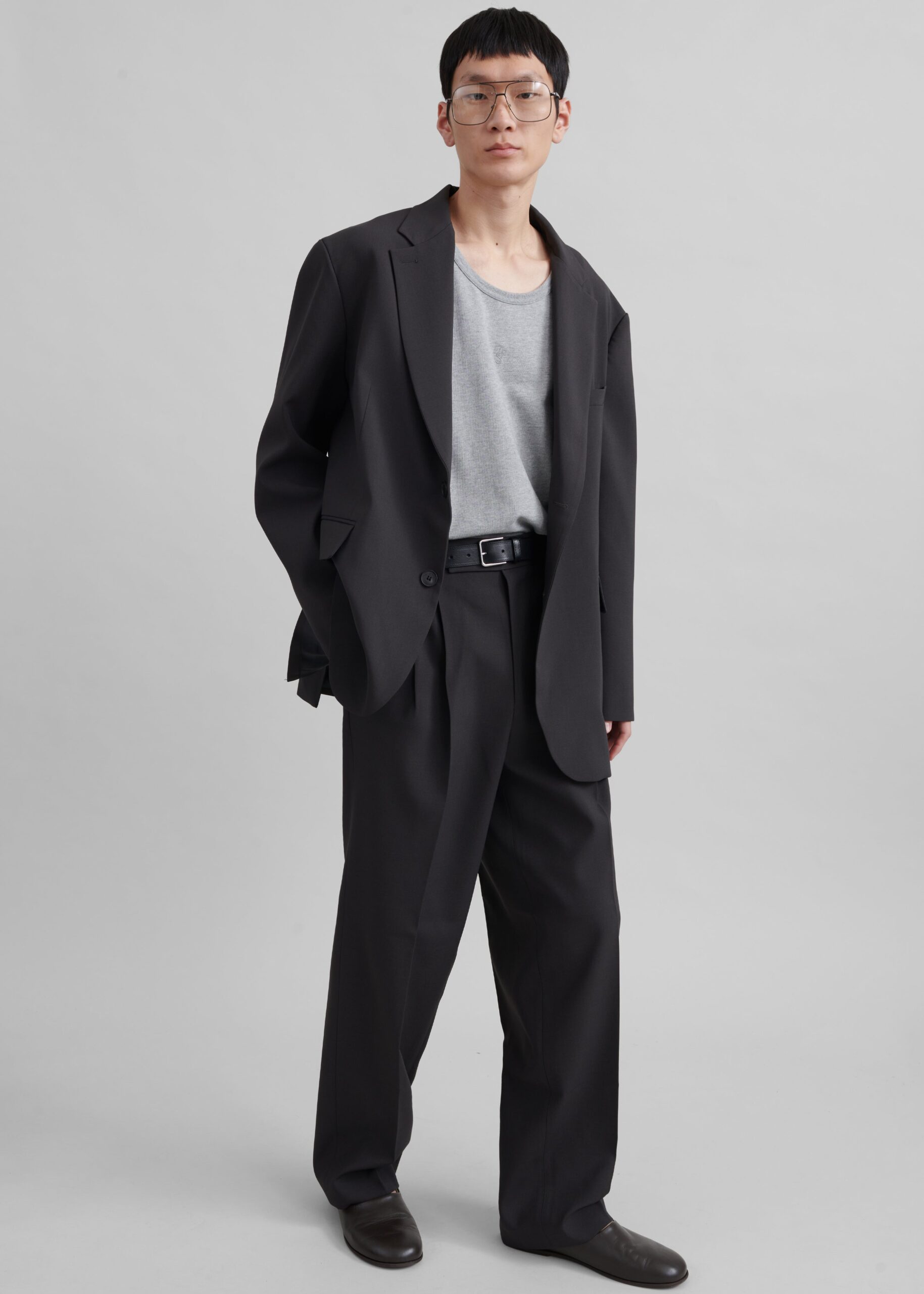 Beo Suit Pants - Dark Grey - Image 2