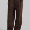 Beo Wool Suit Pants - Brown