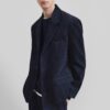 Bryant Corduroy Blazer - Dark Navy
