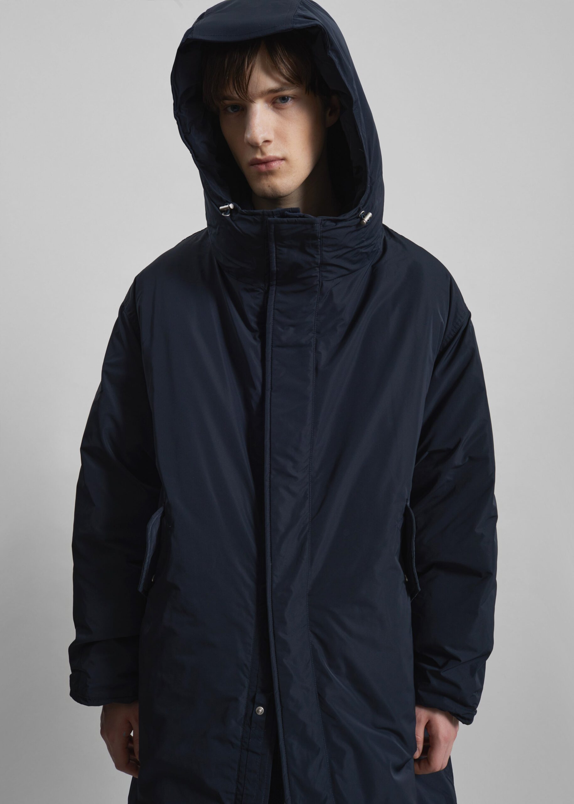 Cobar Padded Parka - Dark Navy - Image 5
