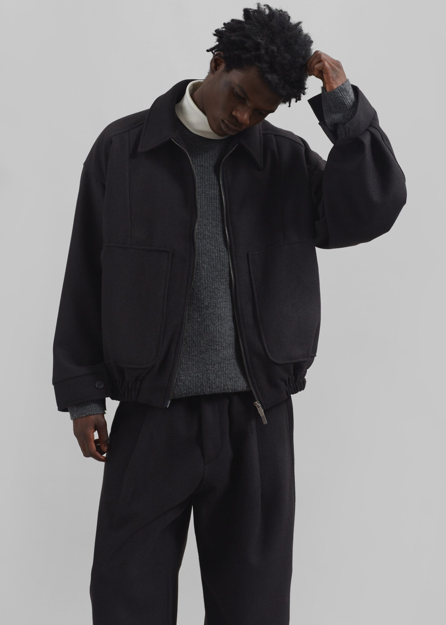 Felix Jacket - Black - Image 6