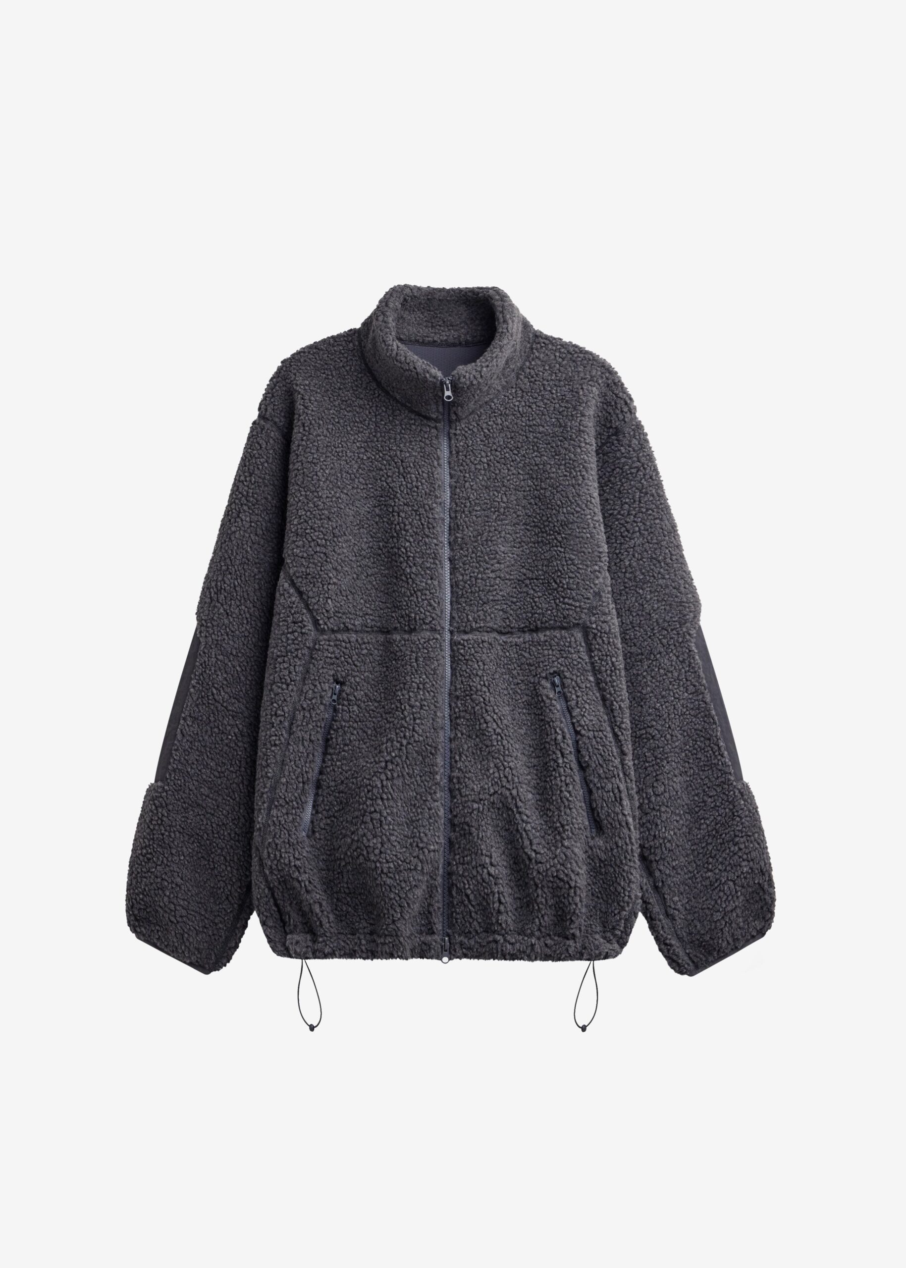 Lucan Fleece Jacket - Grey - Image 8