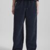 Renzo Velvet Pants - Navy