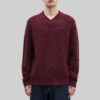 Samsøe Samsøe Safloyd V-Neck Sweater - Rum Raisin Melange