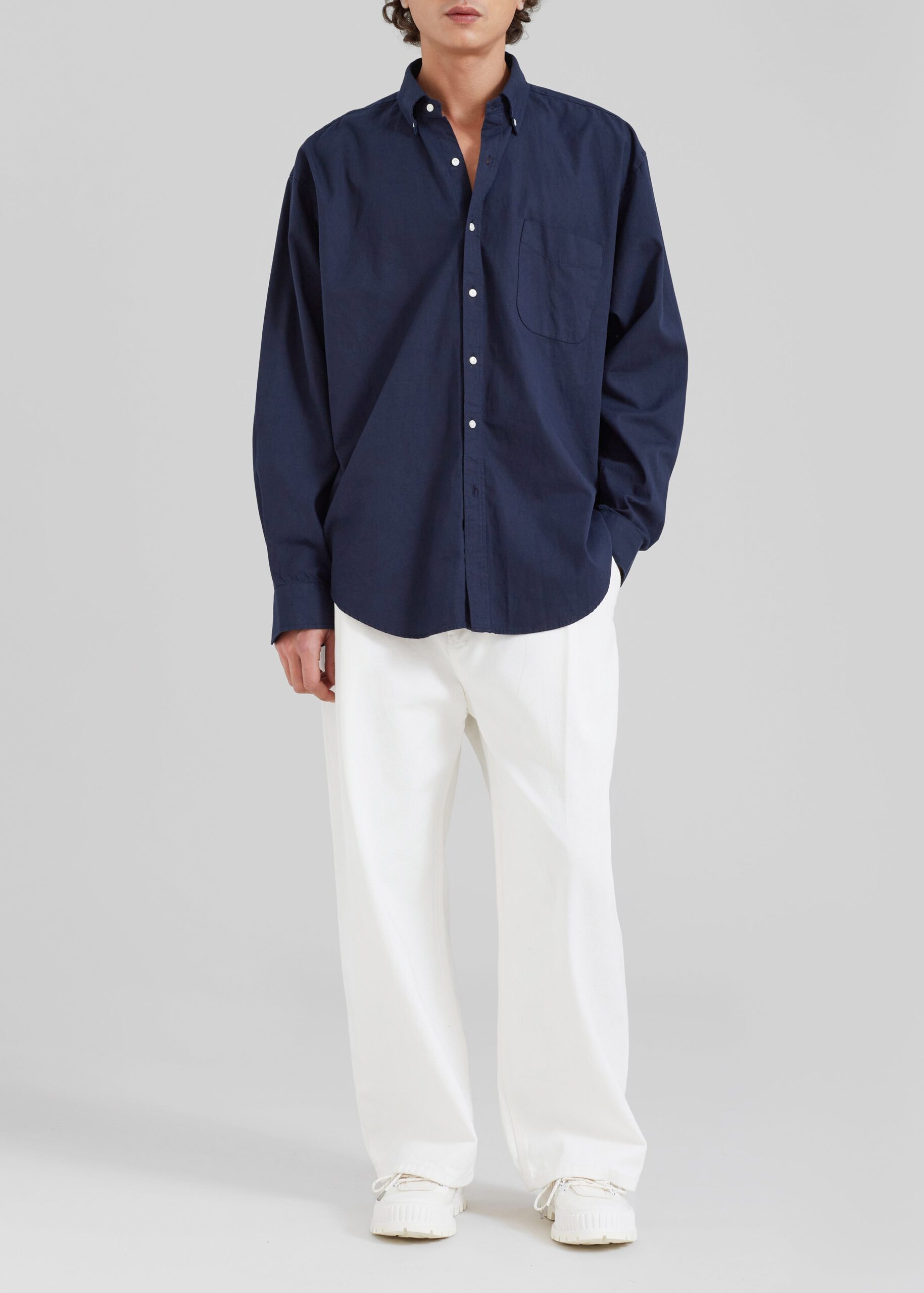 Sinclair Shirt - Navy - Image 3