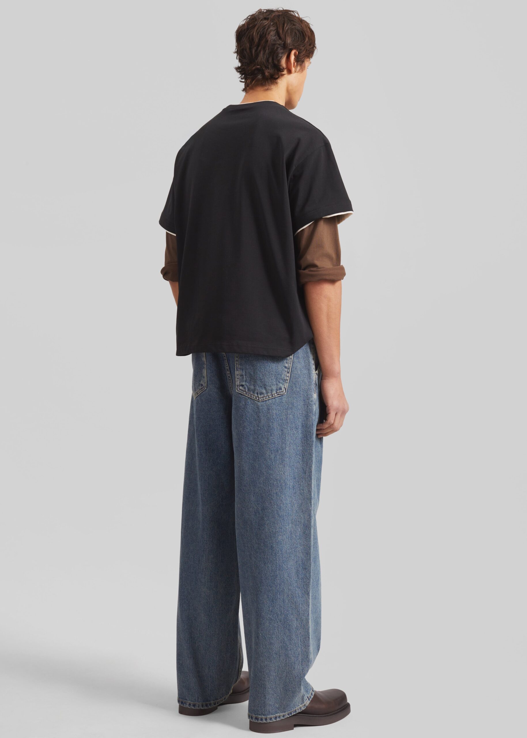 Trafal Wide Jeans - Blue Wash - Image 6