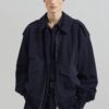 Viper Suede Jacket - Navy
